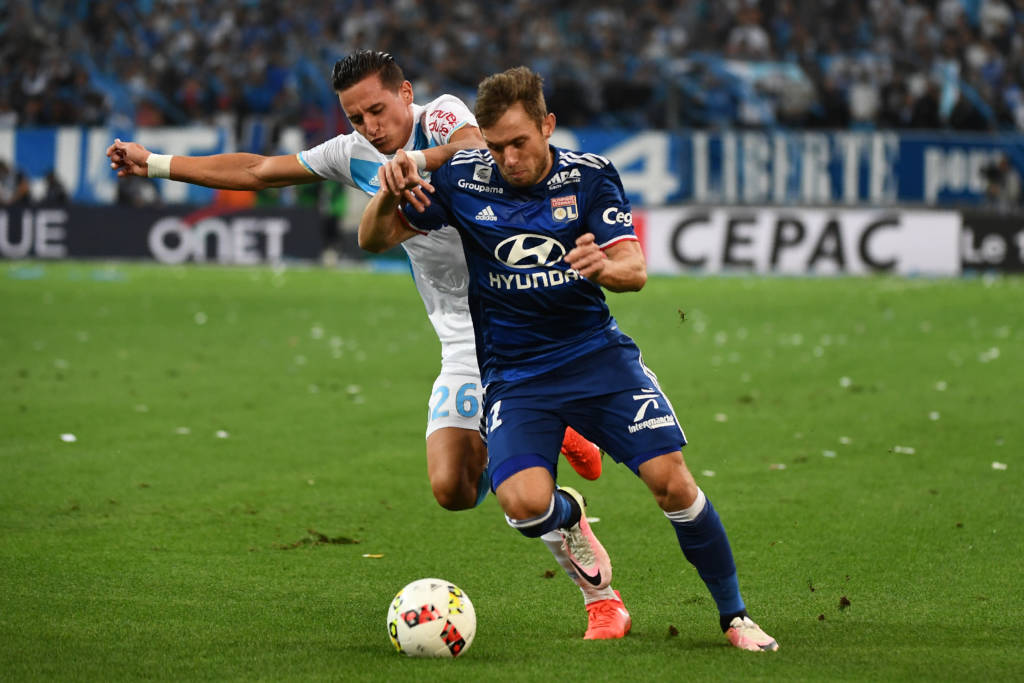 Olympique e Lyon ficaram no 0 a 0 (Foto: Boris Horvat/AFP) 