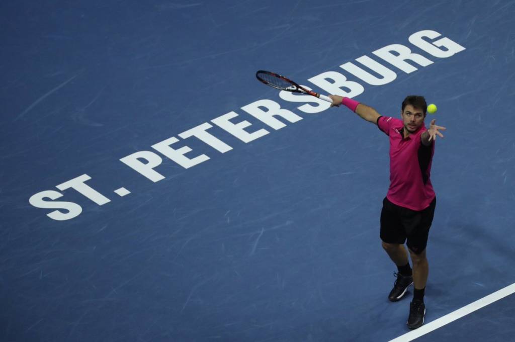 Wawrinka busca o primeiro título em São Petersburgo (Foto: Divulgação)