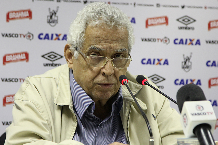 O presidente do Vasco considerou que o time foi prejudicado na eliminação da Copa do Brasil (Foto: Paulo Fernandes /Vasco)