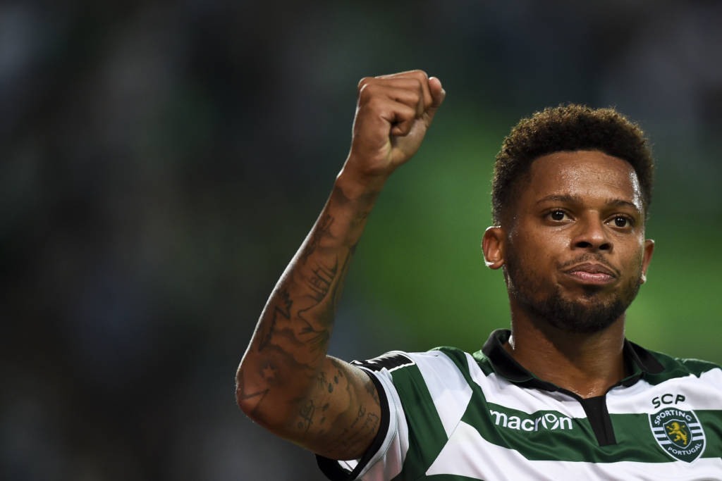 André marcou o seu primeiro gol com a camisa do Sporting (Foto: Patricia de Melo Moreira/AFP)