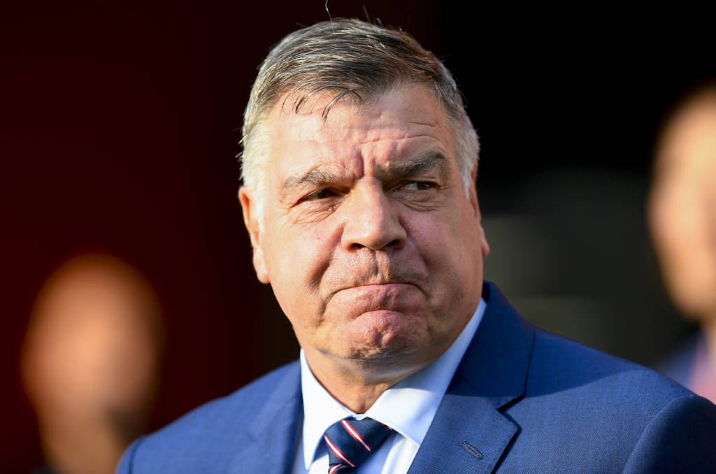 (FILES) This file photo taken on September 4, 2016 shows England's head coach Sam Allardyce watching the World Cup 2018 football qualification match between Slovakia and England in Trnava, Slovakia. England manager Sam Allardyce has been secretly filmed giving advice on how to circumnavigate transfer rules and mocking his predecessor Roy Hodgson's voice, the Daily Telegraph reported on September 27, 2016. / AFP PHOTO / JOE KLAMAR