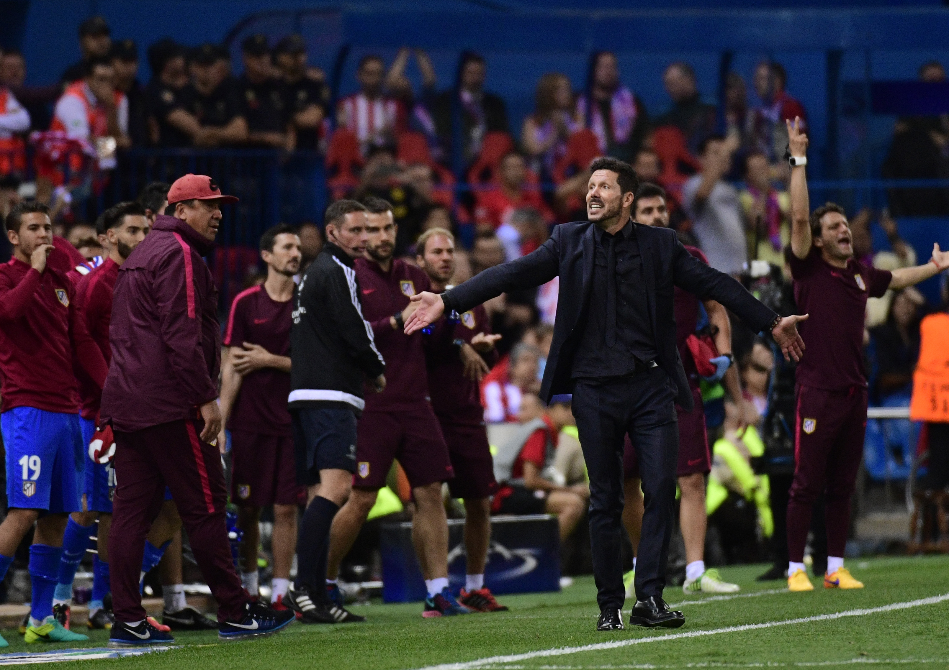 Com bom começo, o Atlético segue 100% na Liga dos Campeões (Foto: Pierre-Philippe Marcou/AFP)