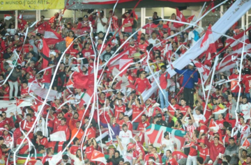 Mais de 40 mil torcedores foram ao Beira-Rio (Foto: Ricardo Duarte/Inter)