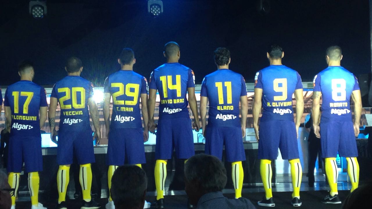 A nova camisa será usada no clássico contra o São Paulo no dia 12 de outubro (Foto: Reprodução)
