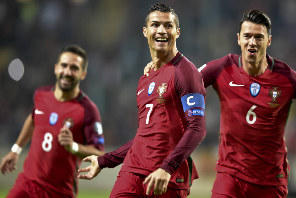 Cristiano Ronaldo brilhou na vitória de Portugal (Foto: Patricia de Melo Moreira/AFP)