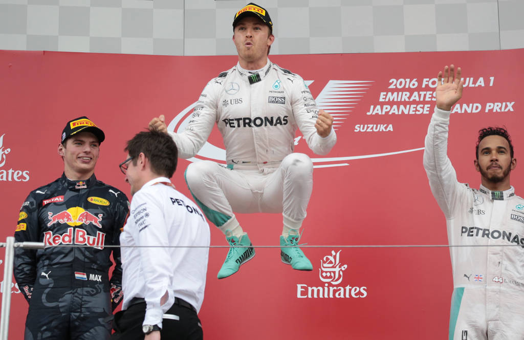 Nico Rosberg venceu de maneira inédita a prova do GP do Japão (Foto: Yuya Shino/AFP) 