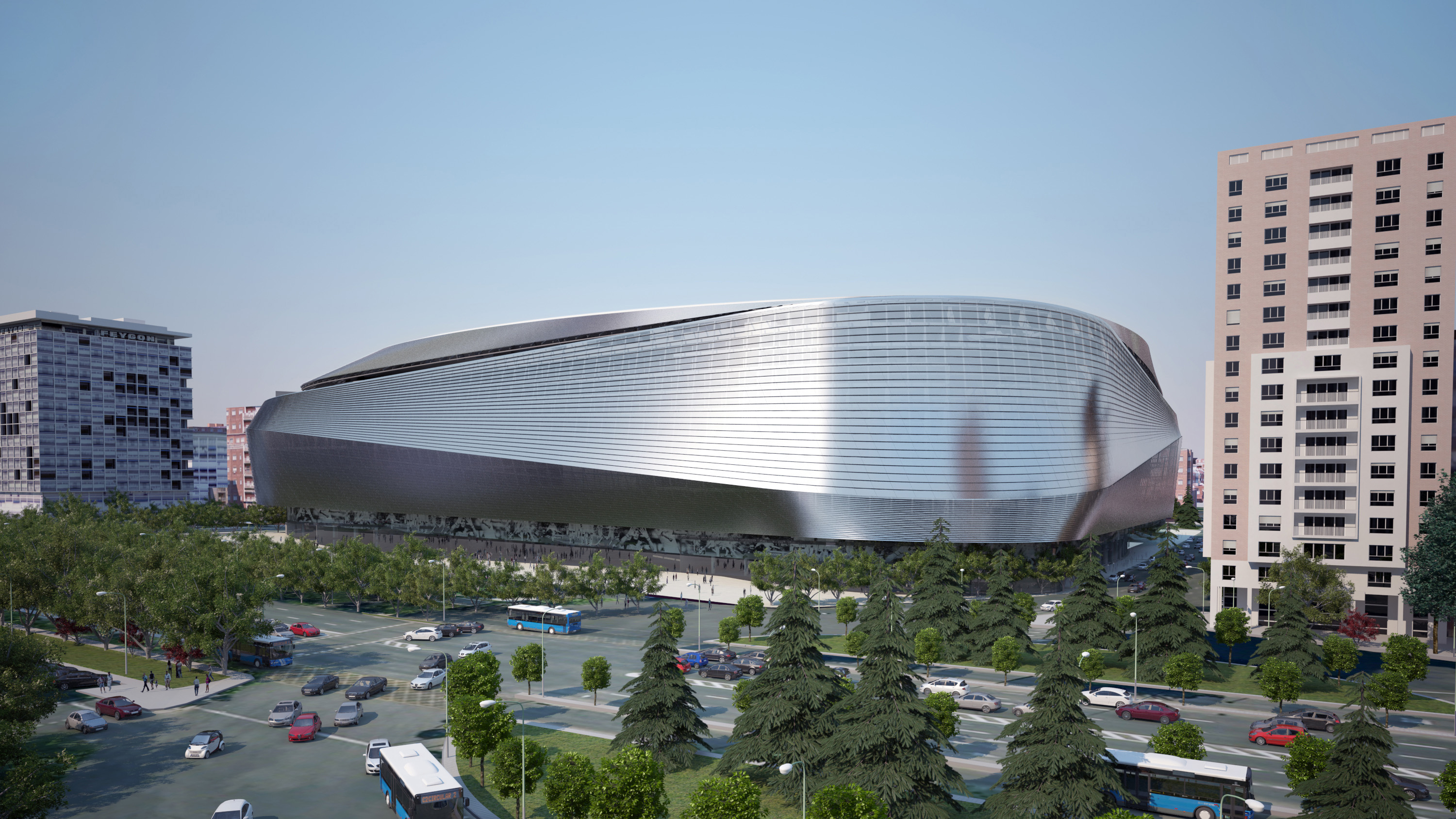 A previsão é que o novo estádio fique pronto em 2020 (Foto: Divulgação/Real Madrid)