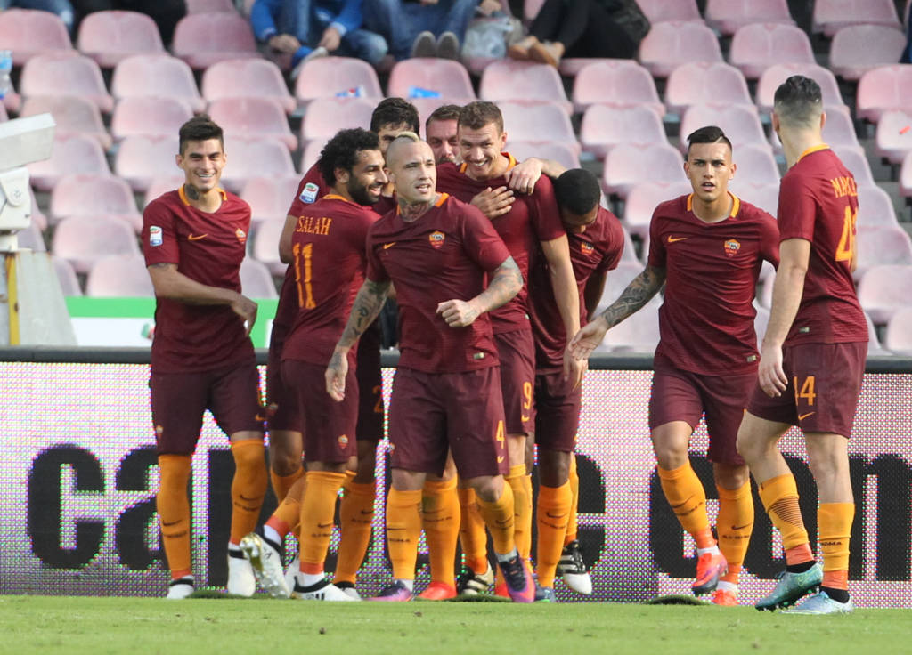 Roma conquistou a segunda vitória seguida (Foto: Carlo Hermann/AFP) 