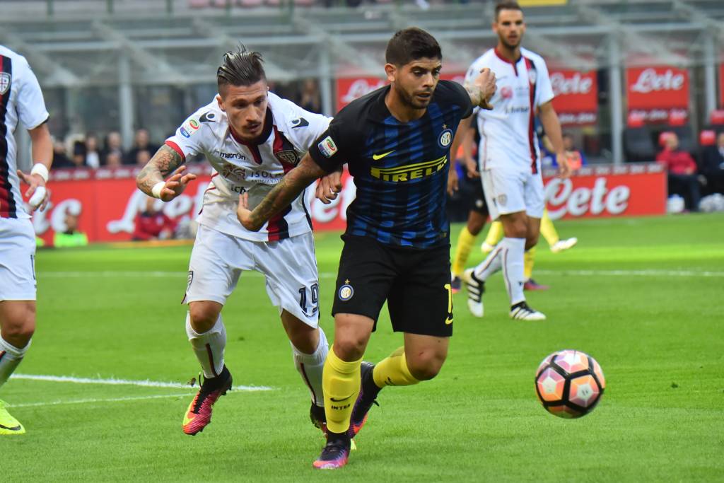 Inter de Milão perdeu mais uma e chegou a três rodadas sem vitória (Foto: Giuseppe Cacace/AFP)