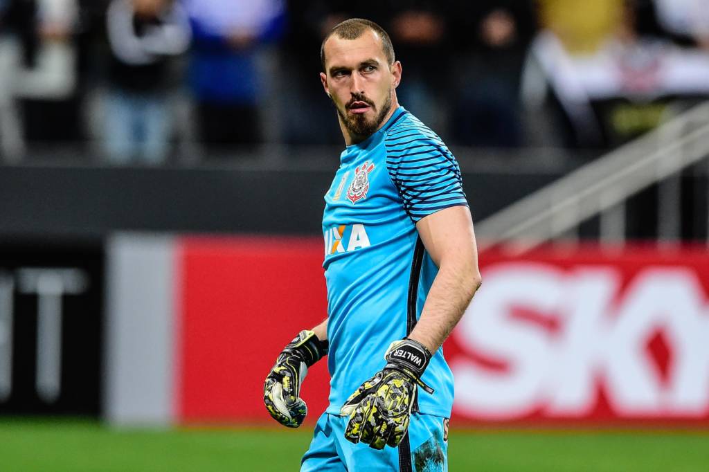 Com Oswaldo de Oliveira, Walter seguirá como goleiro titular do Corinthians (Foto: Fernando Dantas/Gazeta Press)