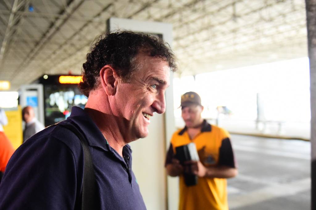 Cuca não escondeu que o principal foco do Palmeiras é o título do Brasileirão (Foto: Sergio Barzaghi/Gazeta Press)