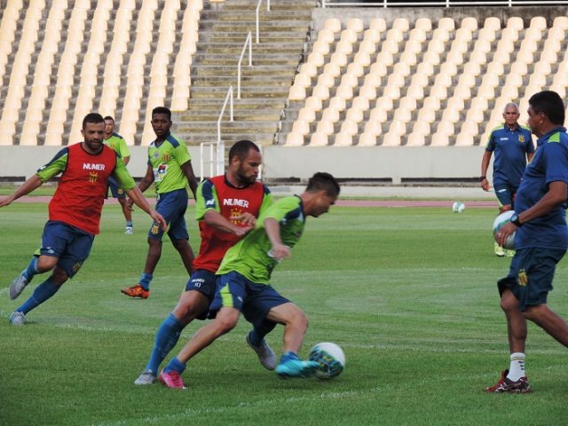 Com um jogo a menos, Sampaio Corrêa quer iniciar arrancada na partida contra o Tupi (Foto: Divulgação/Sampaio Corrêa)