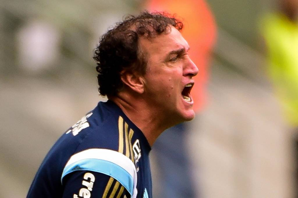 Cuca, técnico do Palmeiras, durante partida contra o Sport, válida pela trigésima segunda rodada do Campeonato Brasileiro 2016 na capital paulista. 23/10/2016, Foto: Djalma Vassão/Gazeta Press