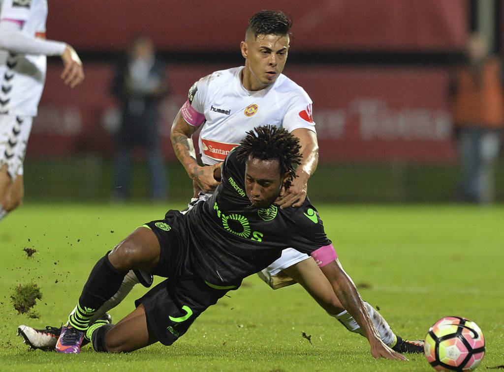 Sporting não conseguiu vencer fora de casa (Foto: Rui Silva/AFP) 