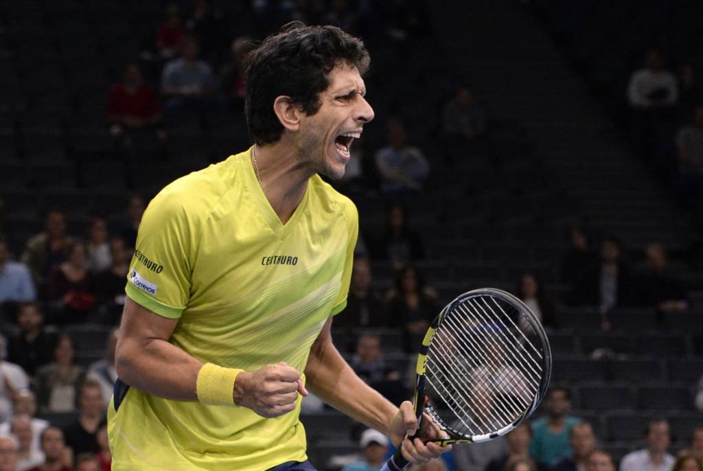 Melo é o atual número 7 de duplas (Foto: Miguel Medina/AFP)