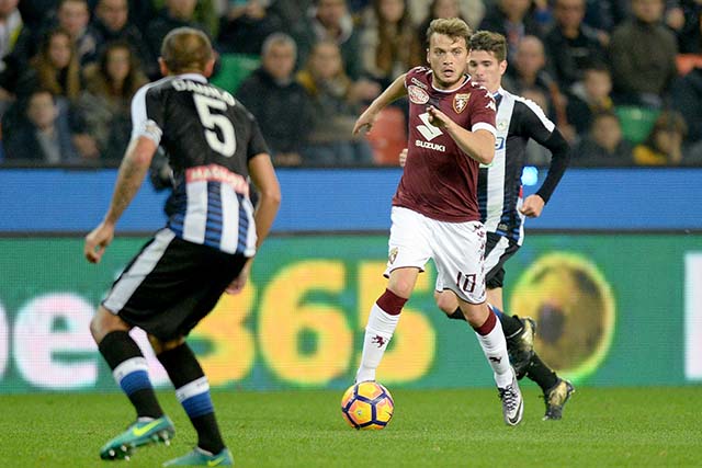 Ljacic marcou o gol de mepatwe do Torino (Foto: Divulgação)