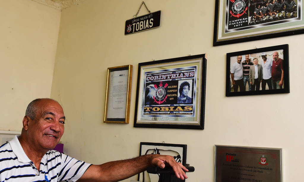 Orgulhoso de sua carreira, Tobias não troca o título de 1977 nem pelo de uma Copa do Mundo (foto: Sergio Barzaghi/Gazeta Press)