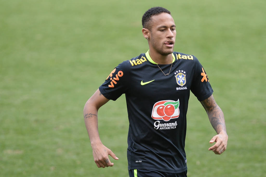 Neymar volta à Seleção Brasileira após cumprir suspensão (Foto: Pedro Martins/MoWA Press)