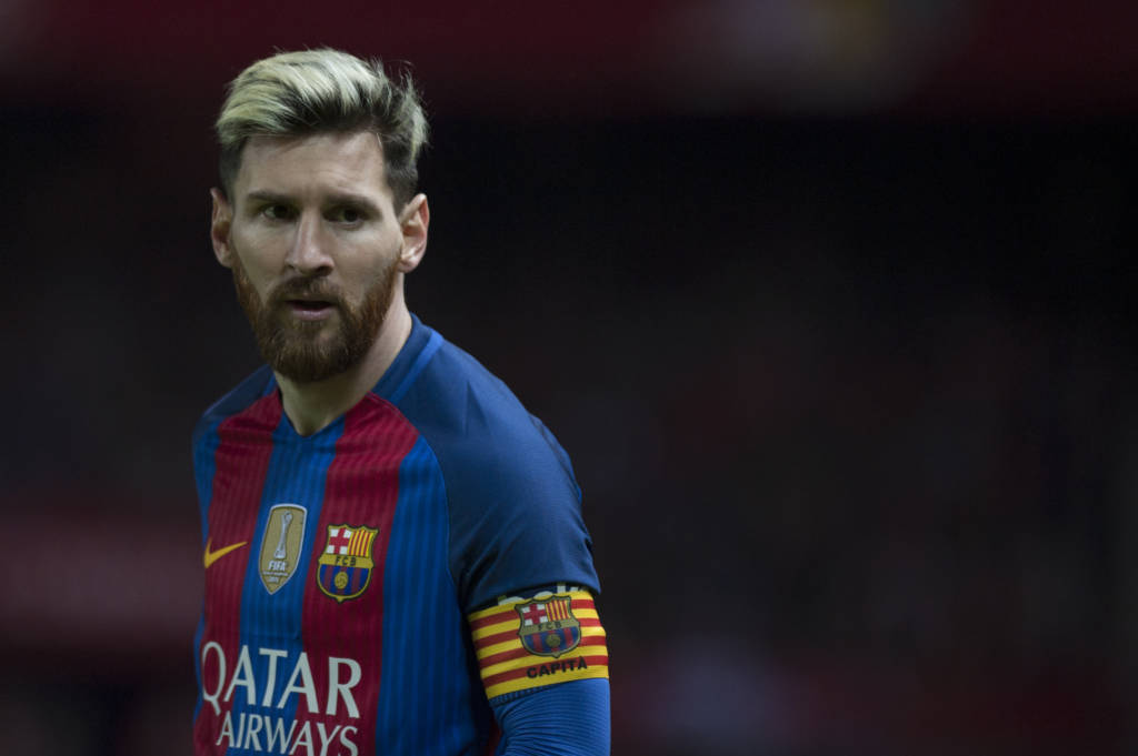 Messi poderia deixar o Barça (Foto: Jorge Guerrero/AFP) 