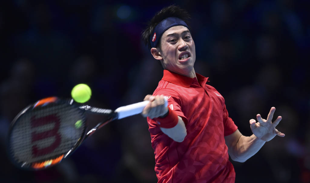 Kei Nishikori (Foto: Glyn Kirk/AFP)