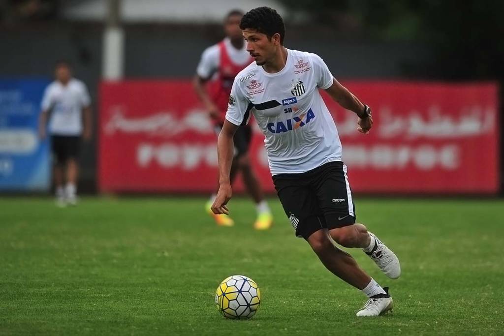 Yuri será titular na partida contra o Flamengo, neste domingo, no Maracanã (Foto: Ivan Storti/ Santos FC)