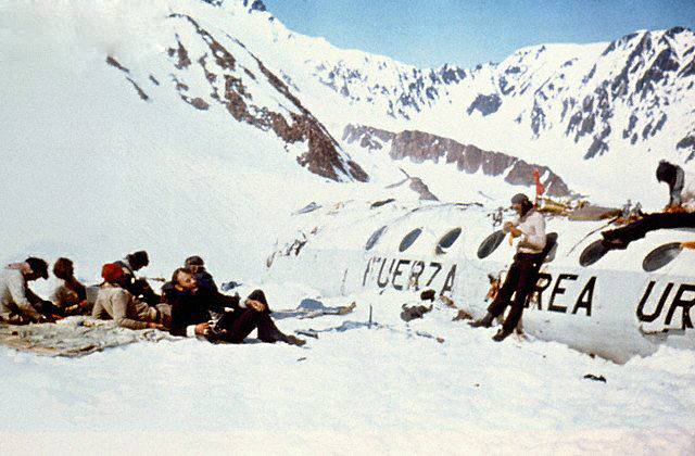 Uruguaios precisaram esperar 72 dias até o resgate em 1972 (Foto: Divulgação)