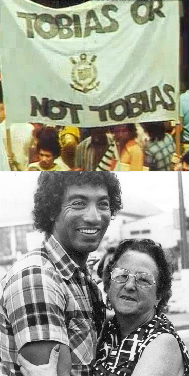 Ser ou não ser corintiano nunca foi um dilema existencial para quem virou ídolo na Invasão (fotos: reprodução e acervo/Gazeta Press)