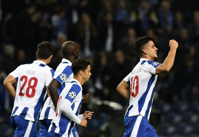 Goleada colocou o Porto nas oitavas de final da Liga dos Campeões (Foto: Francisco Leong/AFP)