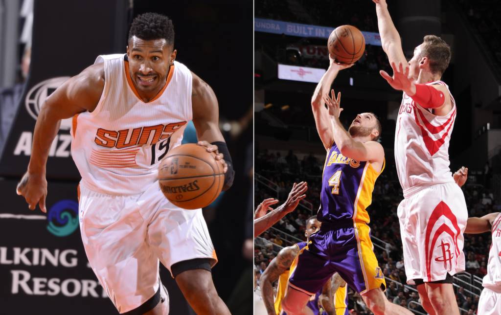 PHOENIX, AZ - DECEMBER 7: Leandro Barbosa #19 of the Phoenix Suns handles the ball against the Indiana Pacers on December 7, 2016 at Talking Stick Resort Arena in Phoenix, Arizona. NOTE TO USER: User expressly acknowledges and agrees that, by downloading and or using this photograph, user is consenting to the terms and conditions of the Getty Images License Agreement. Mandatory Copyright Notice: Copyright 2016 NBAE   Barry Gossage/NBAE via Getty Images/AFP