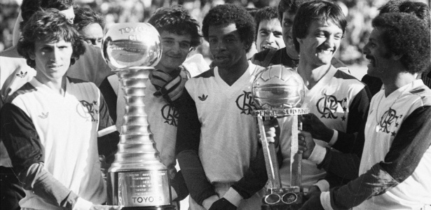 Zico liderou o Flamengo contra o Liverpool na Copa Toyota de 1981 (Foto: AFP)