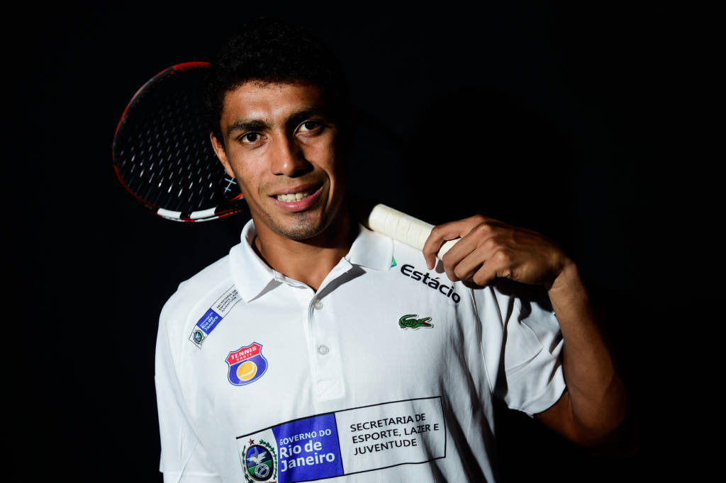 Thiago Monteiro, Brasil Open, tenis, Clube Pinheiros, São Paulo SP, 22/02/2016, Foto: Fernando Dantas/Gazeta Press