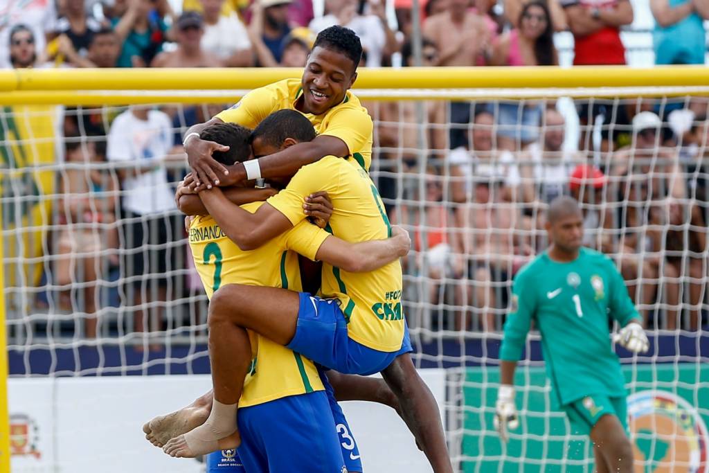 Copa America de Beach Soccer - Santos - Brasil - 17/12/2016 - 5º dia dos jogos, Brasil x Argentina. - Foto: Marcello Zambrana/DGW Comunicação