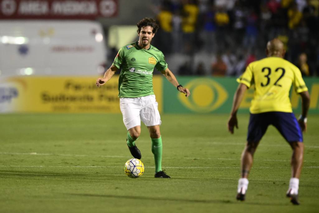 O veterano Kaká confia no sucesso de Rogério Ceni à frente do São Paulo (Foto: Fernando Dantas/Gazeta Press)