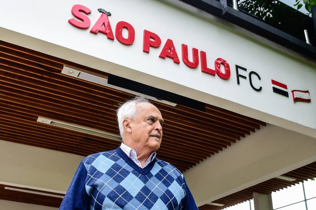 Presidido por Leco, São Paulo pegou empréstimo junto a bancos para quitar compromissos do final do ano (Foto: Fernando Dantas/ Gazeta Press)