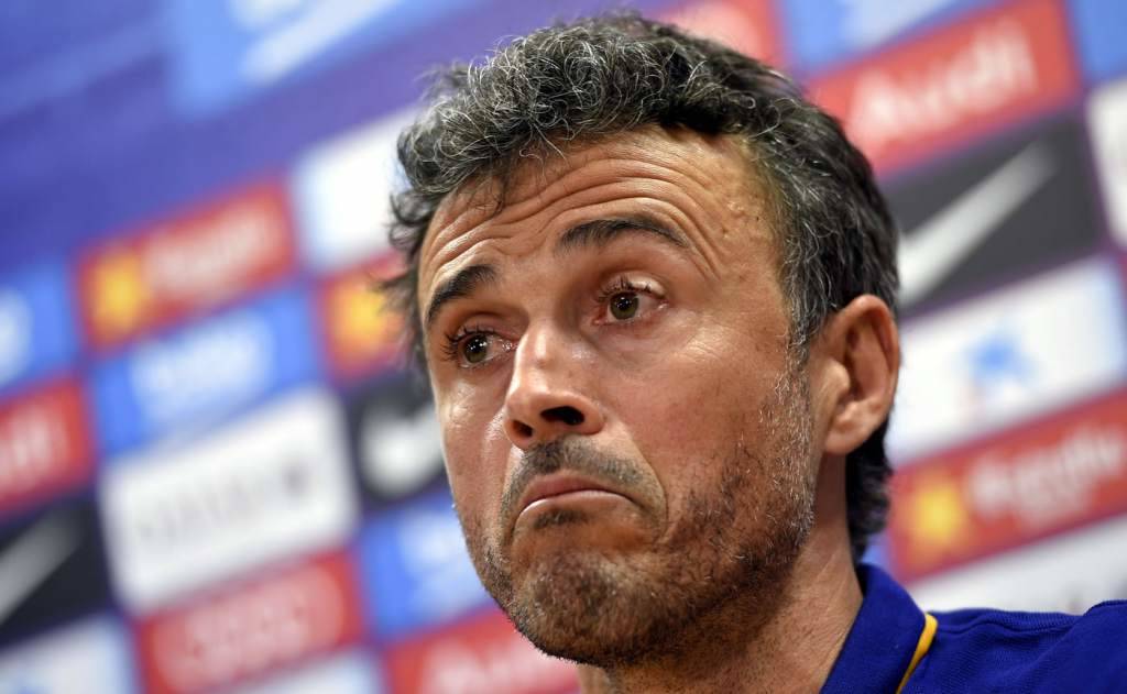 Contrato de Luis Enrique se encerra no fim da temporada 2016/2017 (Foto: AFP)