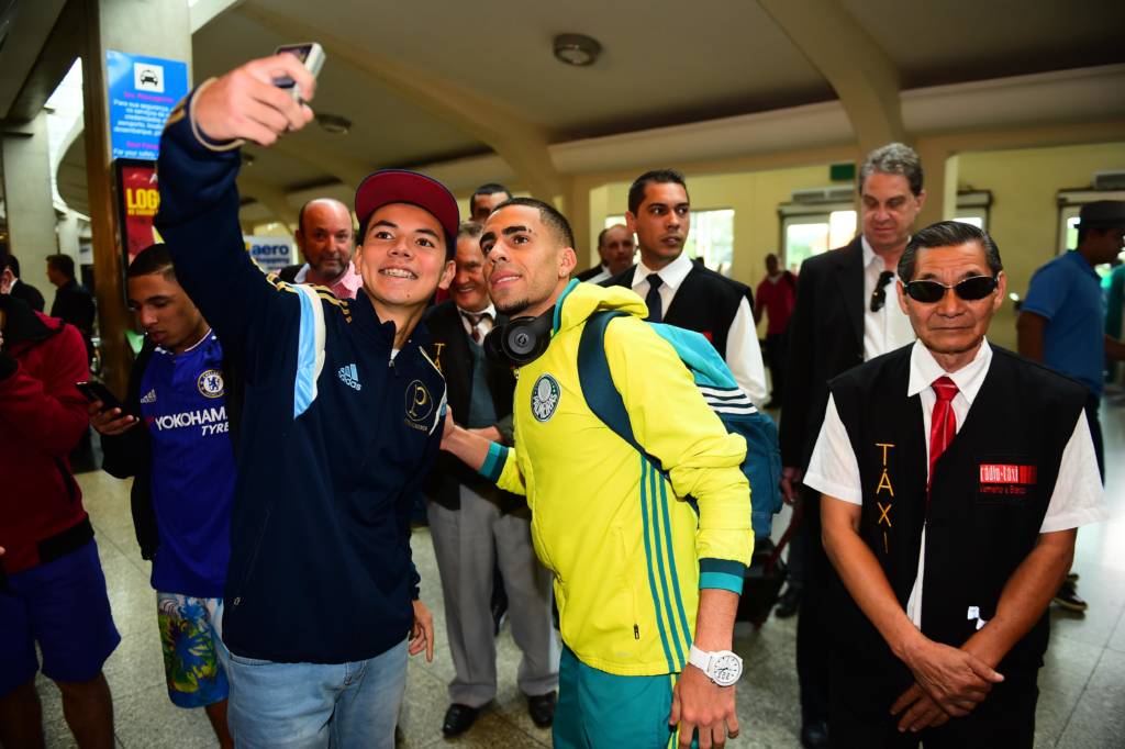 Querido por torcedores, Gabriel perdeu espaço no Palmeiras em 2015 (foto: Sergio Barzaghi/Gazeta Press)