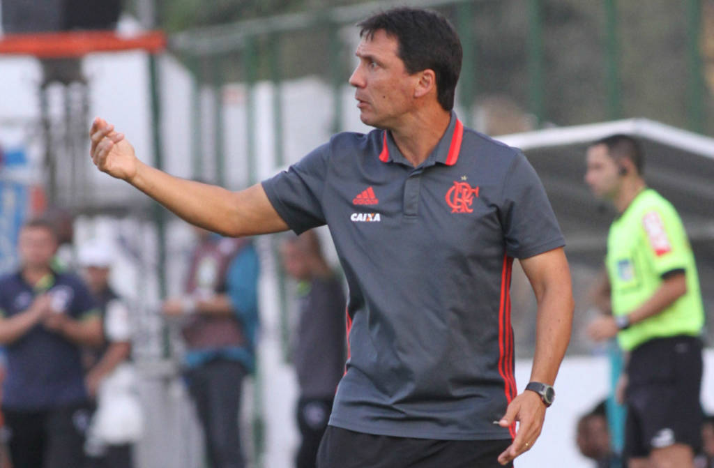 Zé Ricardo prevê Conca e Diego juntos no time titular (Foto: Gilvan de Souza/Flamengo)