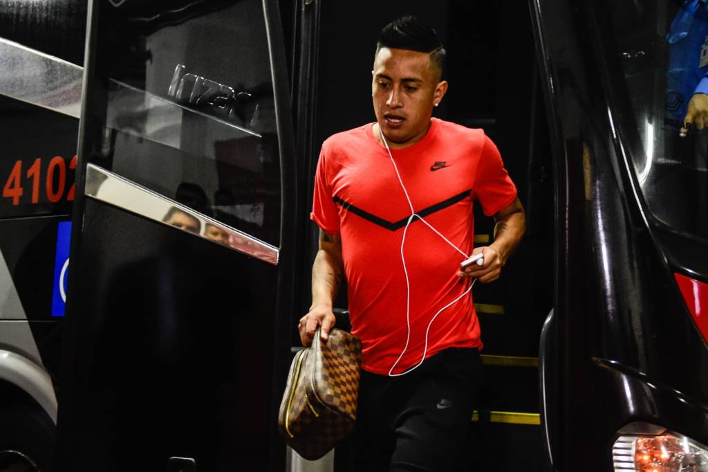Christian Cueva marcou sete gols e deu cinco assistências para gol no último ano pelo São Paulo (Foto: Fernando Dantas/Gazeta Press)