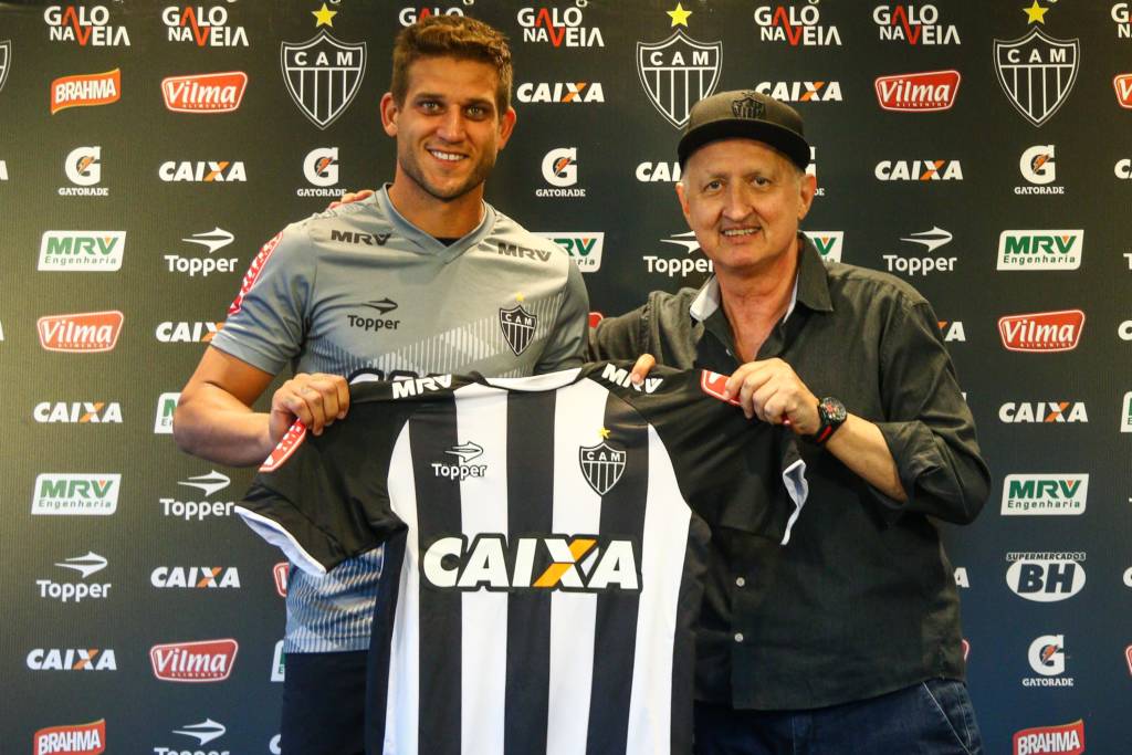 Rafael Moura, 33 anos, foi revelado pelo Atlético-MG e é torcedor assumido do clube (Foto: Bruno Cantini/CAM)