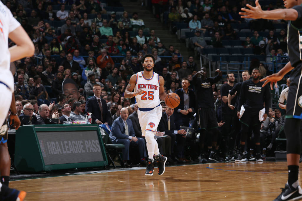Derrick Rose tem 28 anos (Foto: Gary Dineen/AFP)