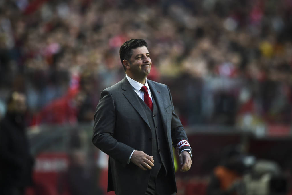 Rui Vitória comanda o Benfica (Foto: Patricia de Melo Moreira/AFP) 