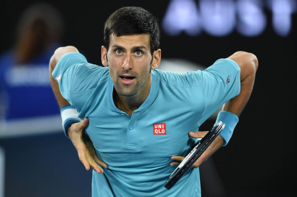 joko eliminou Verdasco na primeira rodada do Aberto da Austrália (Foto: Greg Wood/AFP)