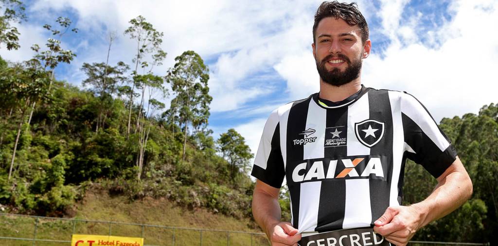 Joao Paulo do Botafogo durante apresentaca no Hotel Fazenda China Park. 18 de Janeiro de 2017, Domingos Martins, ES, Brasil. Foto: Vitor Silva/SSPress/Botafogo.