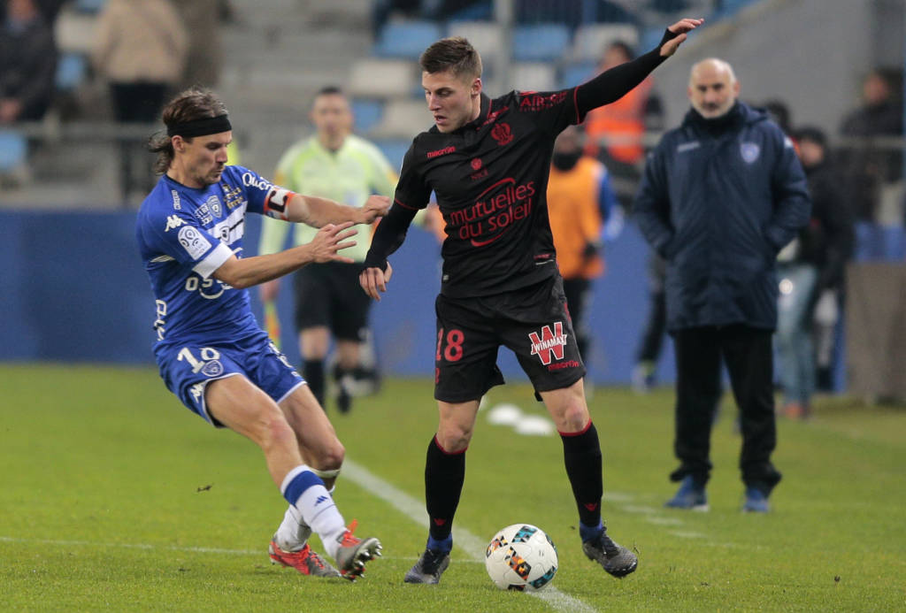Nice e Bastia ficaram no empate (Foto: Pascal Pochard-Casabianca/AFP) 