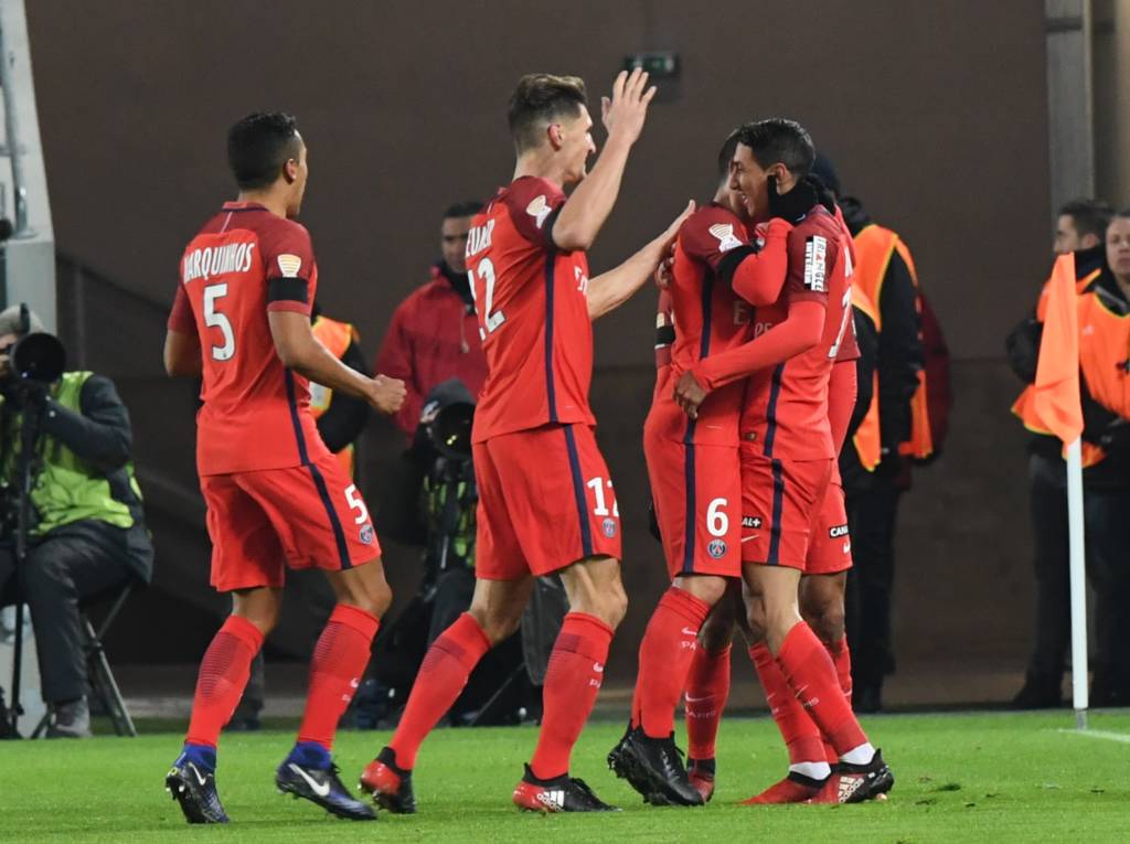 PSG sofre no Francês, mas está na final da Copa da Liga (Foto: Mehdi Fedouach/AFP) 