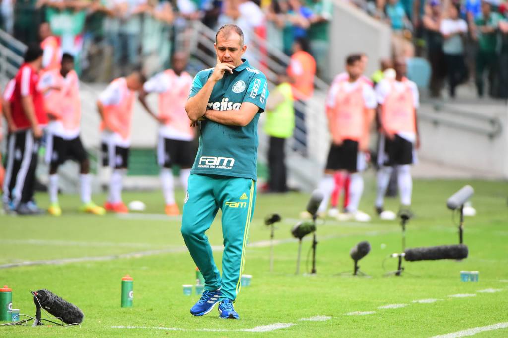 Eduardo Baptista durante Palmeiras X Ponte Preta,em jogo amistoso,na arena Palestra Italia,em Sao Paulo, SP 29/01/2017 Foto:Sergio Barzaghi/Gazeta Press