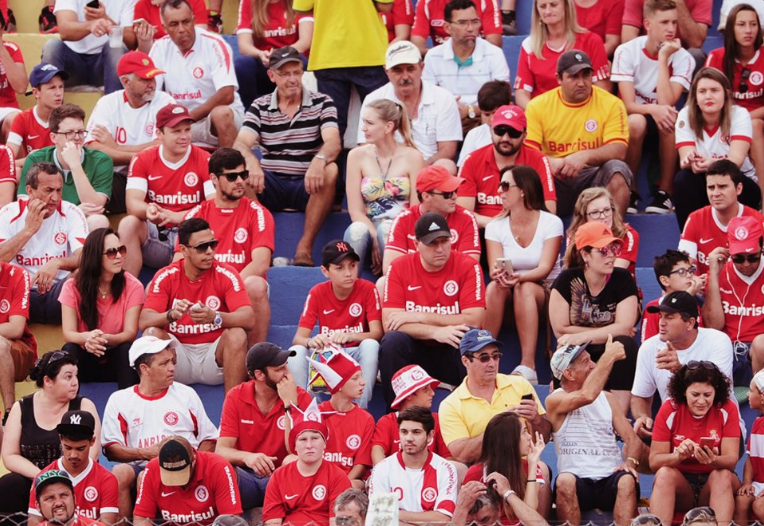 Empate decepcionou os colorados (Foto: Reprodução)