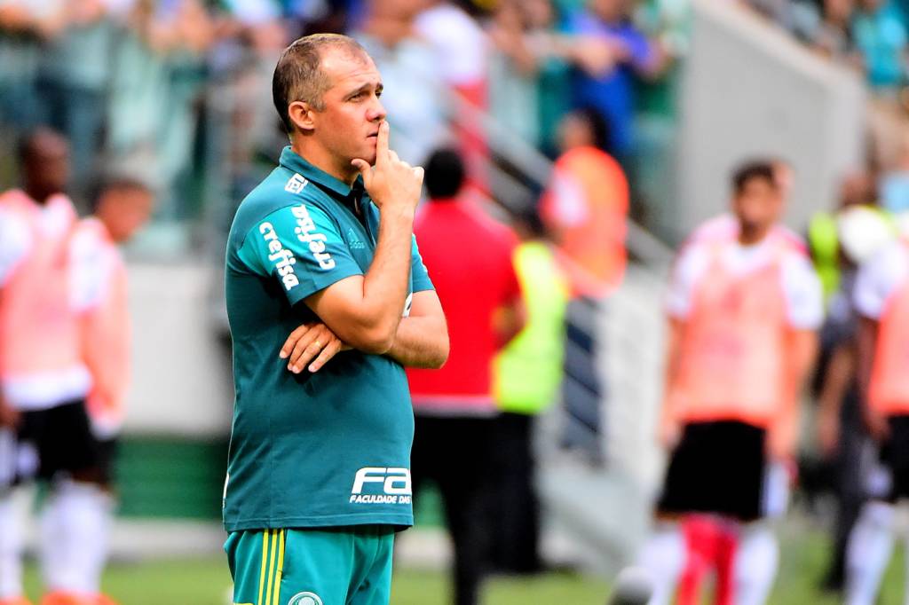 dEduardo Batista urante Palmeiras X Ponte Preta,em jogo amistoso,na arena Palestra Italia,em Sao Paulo, SP 29/01/2017 Foto:Sergio Barzaghi/Gazeta Press