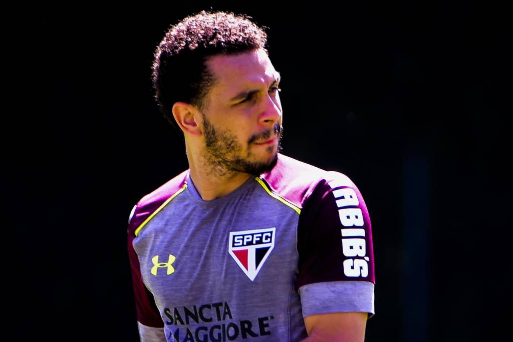 Wellington Nem chegou ao São Paulo em dezembro e não apresentou nenhum problema durante a pré-temporada (Foto: Djalma Vassão/Gazeta Press)