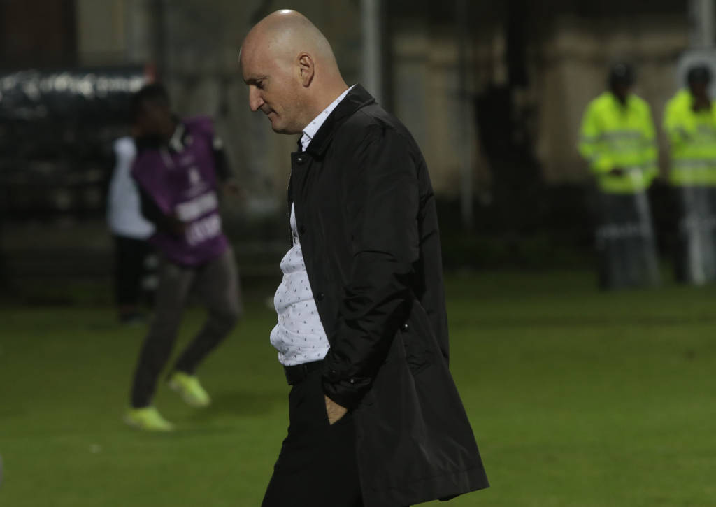 Equipe comandada pelo técnico Pablo Repletto terá que reverter a desvantagem contra o Del Valle (Foto: Juan Cevallos/AFP)